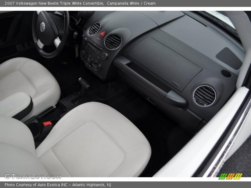 Campanella White / Cream 2007 Volkswagen New Beetle Triple White Convertible