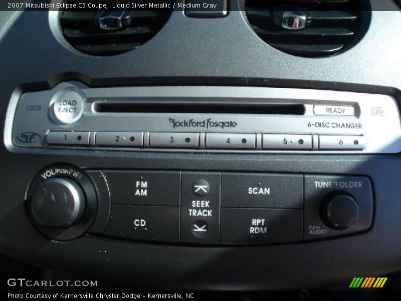 Liquid Silver Metallic / Medium Gray 2007 Mitsubishi Eclipse GS Coupe