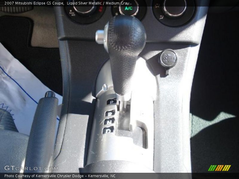 Liquid Silver Metallic / Medium Gray 2007 Mitsubishi Eclipse GS Coupe