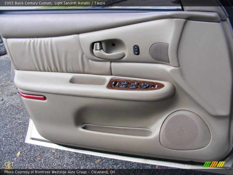 Light Sandrift Metallic / Taupe 2003 Buick Century Custom