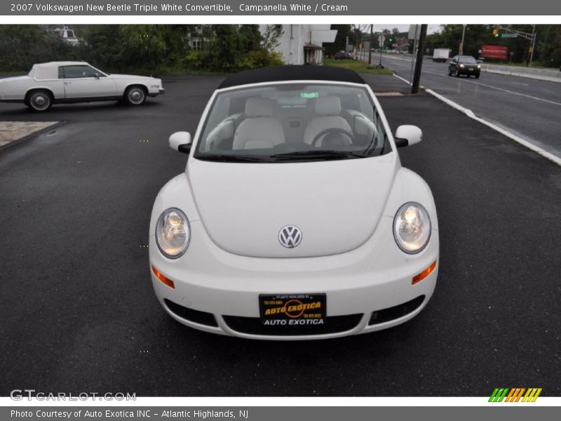 Campanella White / Cream 2007 Volkswagen New Beetle Triple White Convertible