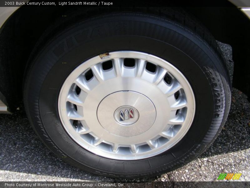 Light Sandrift Metallic / Taupe 2003 Buick Century Custom