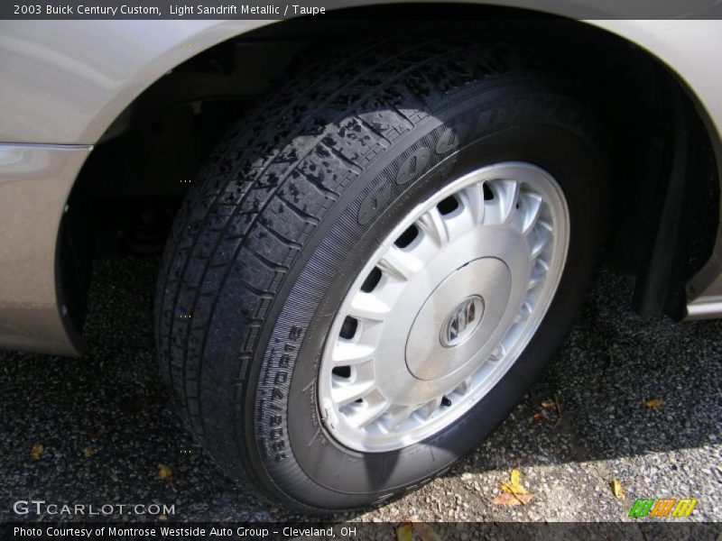 Light Sandrift Metallic / Taupe 2003 Buick Century Custom