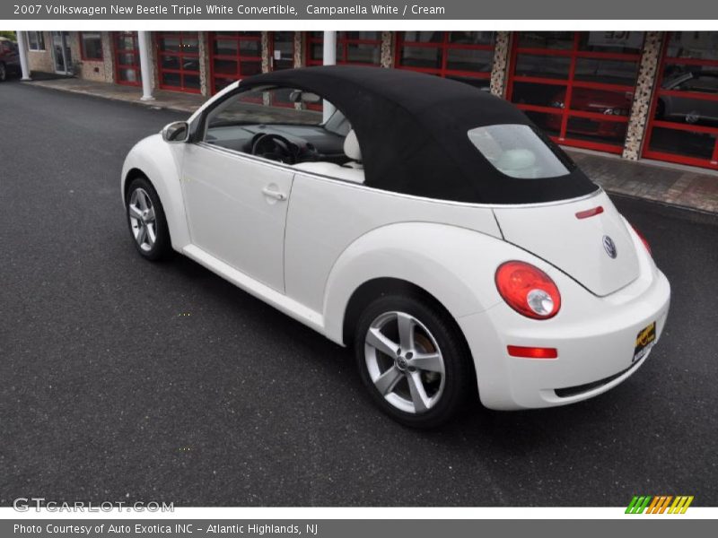 Campanella White / Cream 2007 Volkswagen New Beetle Triple White Convertible