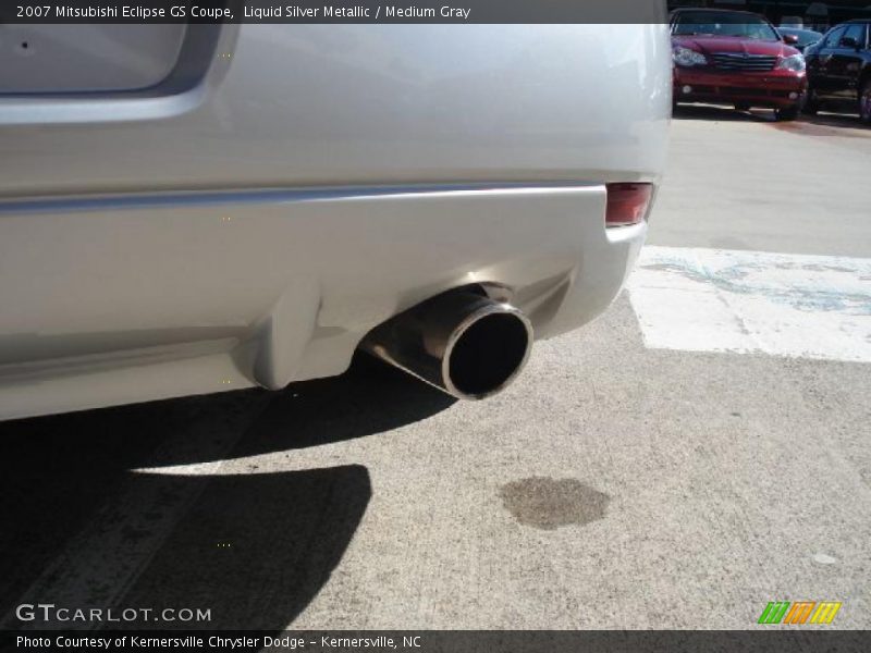 Liquid Silver Metallic / Medium Gray 2007 Mitsubishi Eclipse GS Coupe