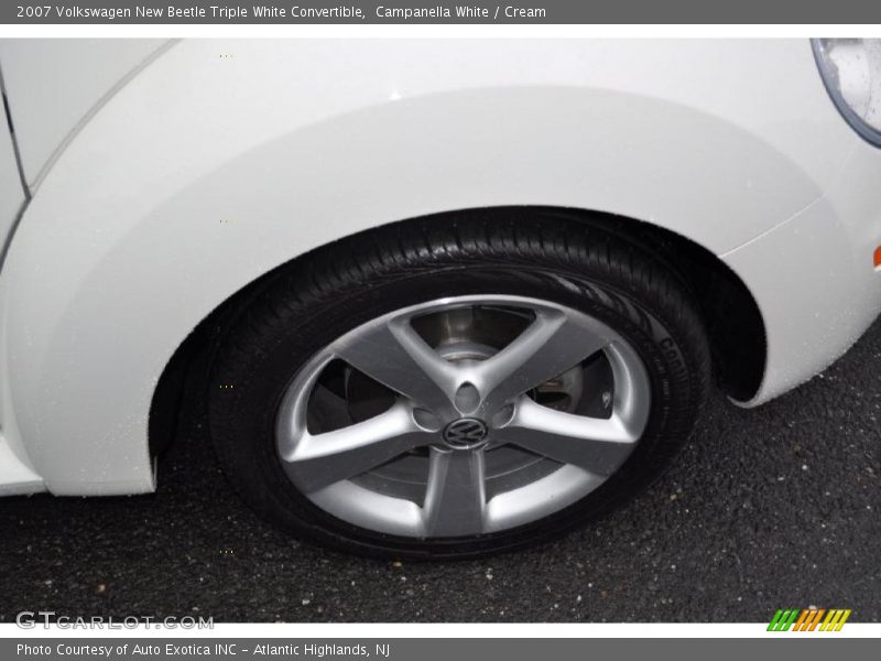 Campanella White / Cream 2007 Volkswagen New Beetle Triple White Convertible