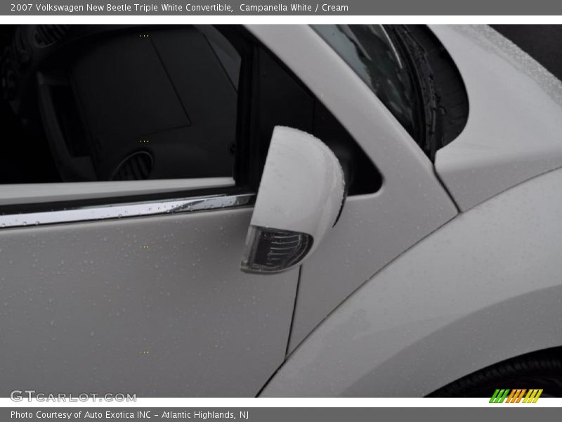 Campanella White / Cream 2007 Volkswagen New Beetle Triple White Convertible