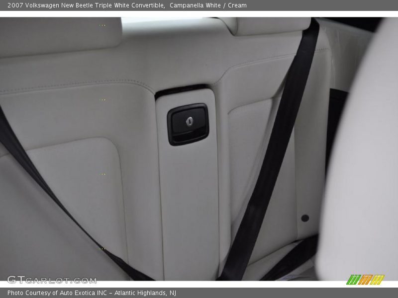 Campanella White / Cream 2007 Volkswagen New Beetle Triple White Convertible