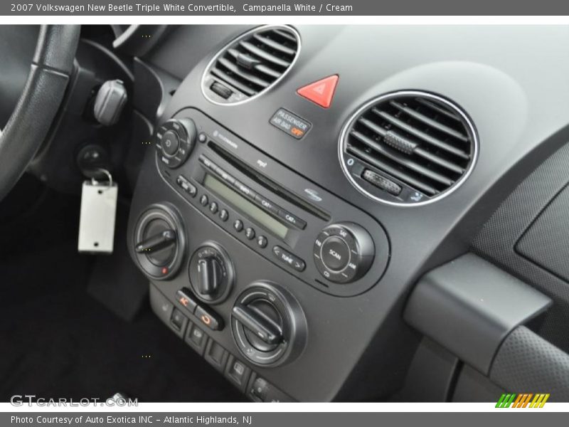 Campanella White / Cream 2007 Volkswagen New Beetle Triple White Convertible