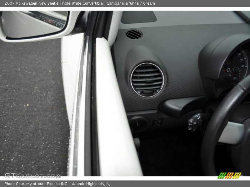 Campanella White / Cream 2007 Volkswagen New Beetle Triple White Convertible