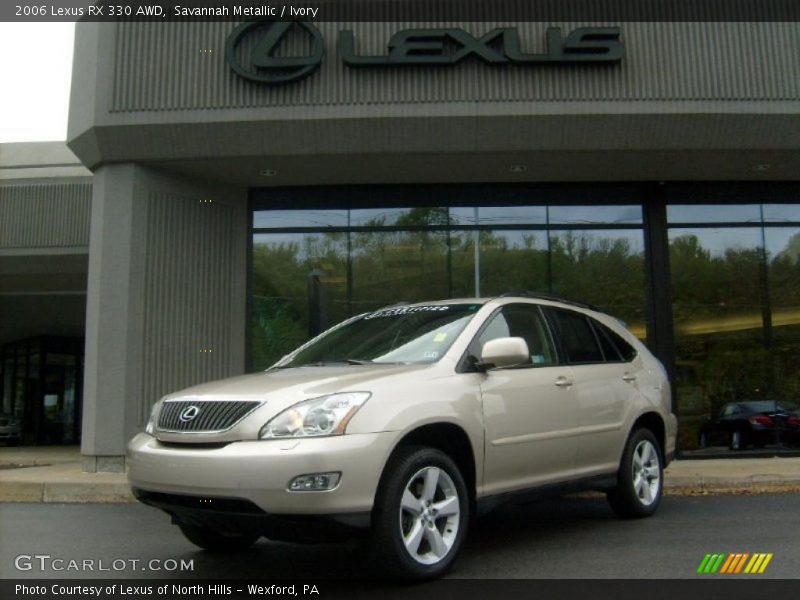 Savannah Metallic / Ivory 2006 Lexus RX 330 AWD