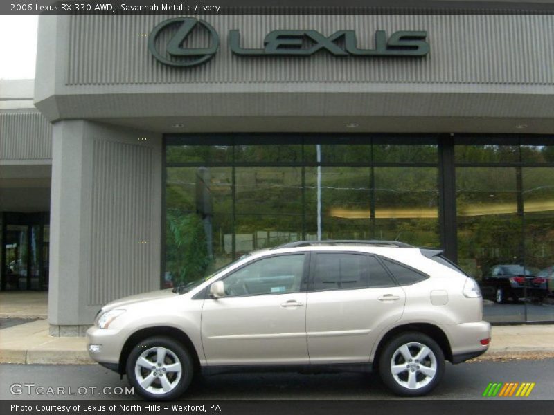 Savannah Metallic / Ivory 2006 Lexus RX 330 AWD