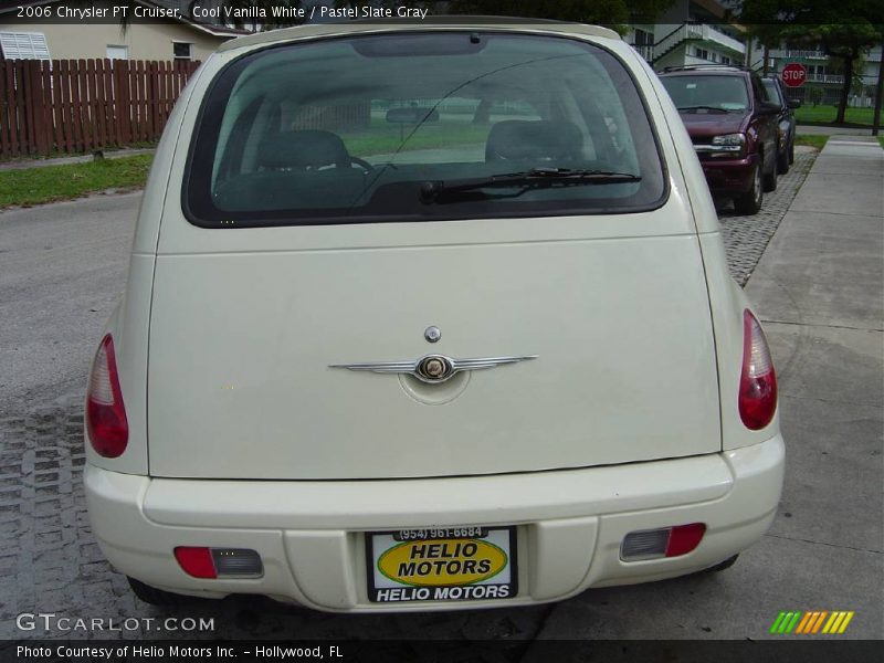 Cool Vanilla White / Pastel Slate Gray 2006 Chrysler PT Cruiser