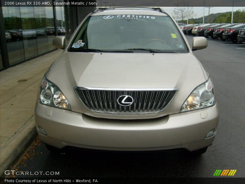 Savannah Metallic / Ivory 2006 Lexus RX 330 AWD