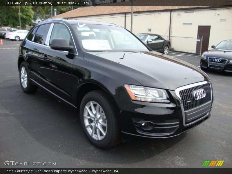 Brilliant Black / Black 2011 Audi Q5 2.0T quattro