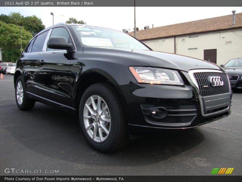 Brilliant Black / Black 2011 Audi Q5 2.0T quattro