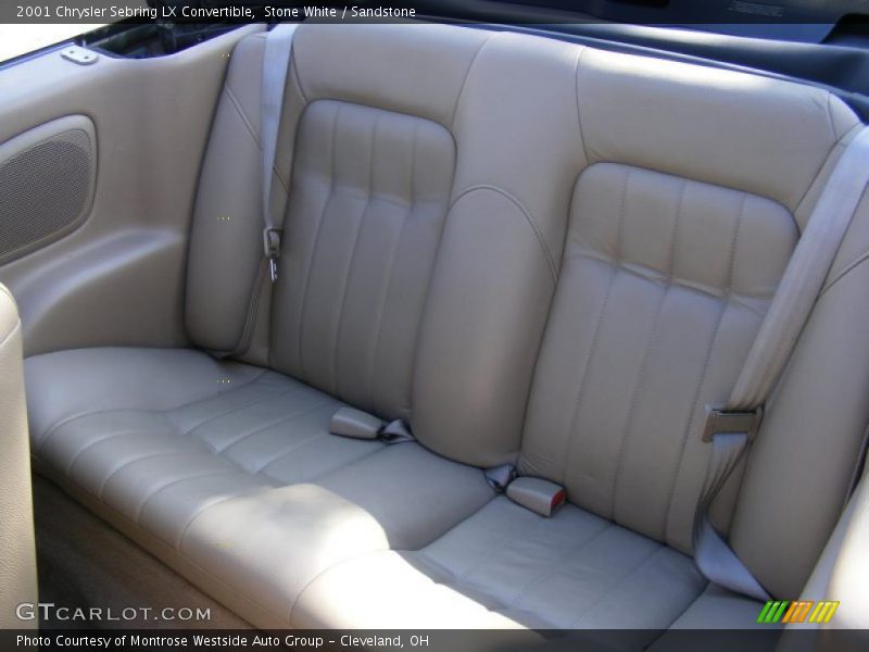 Stone White / Sandstone 2001 Chrysler Sebring LX Convertible