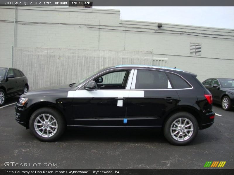 Brilliant Black / Black 2011 Audi Q5 2.0T quattro