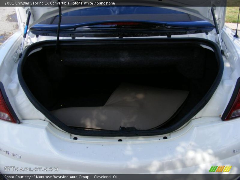 Stone White / Sandstone 2001 Chrysler Sebring LX Convertible