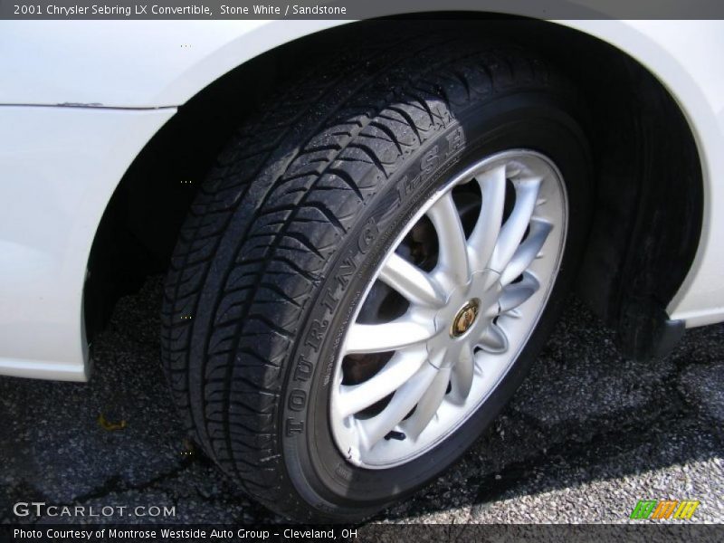 Stone White / Sandstone 2001 Chrysler Sebring LX Convertible