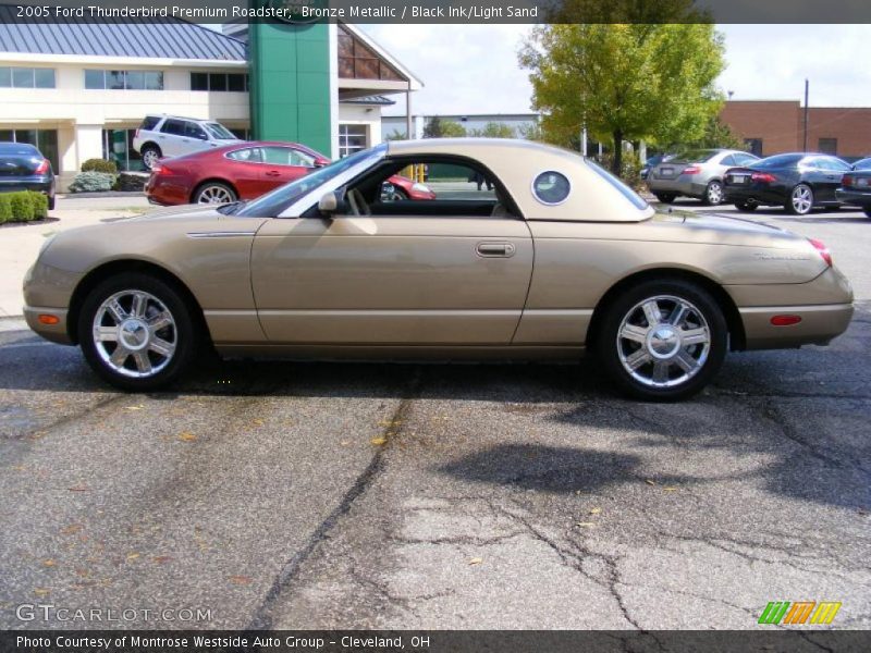 Bronze Metallic / Black Ink/Light Sand 2005 Ford Thunderbird Premium Roadster