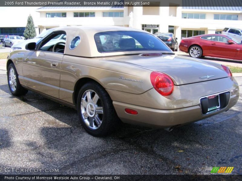 Bronze Metallic / Black Ink/Light Sand 2005 Ford Thunderbird Premium Roadster