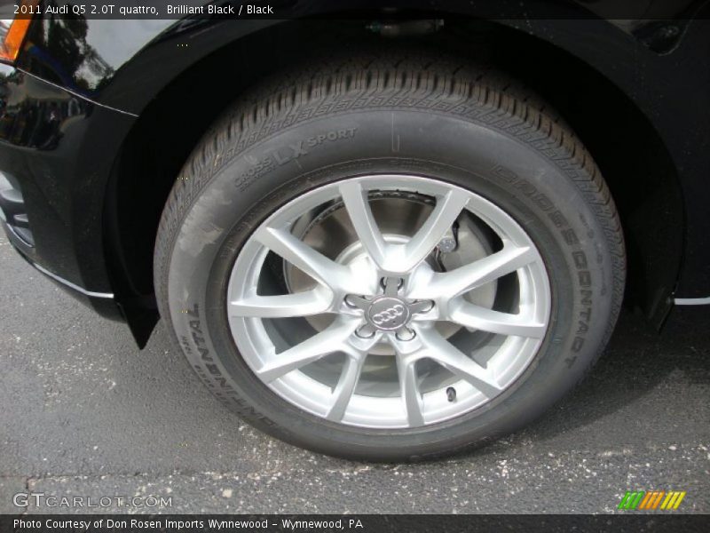 Brilliant Black / Black 2011 Audi Q5 2.0T quattro