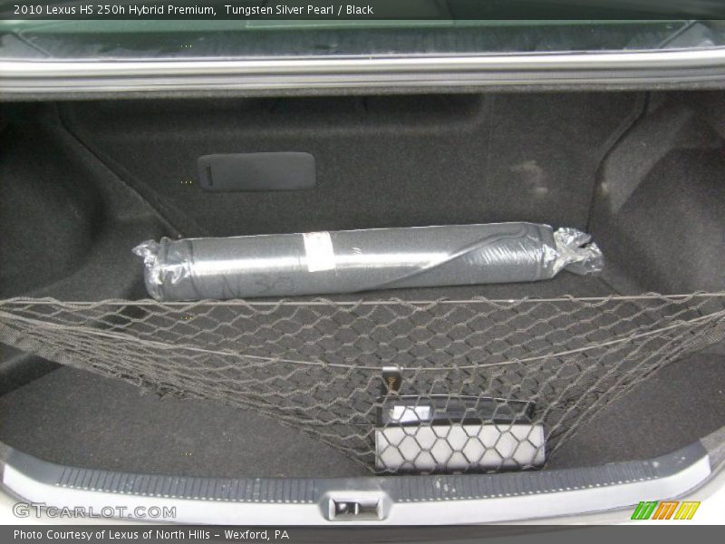 Tungsten Silver Pearl / Black 2010 Lexus HS 250h Hybrid Premium