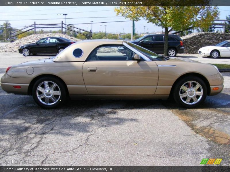 Bronze Metallic / Black Ink/Light Sand 2005 Ford Thunderbird Premium Roadster