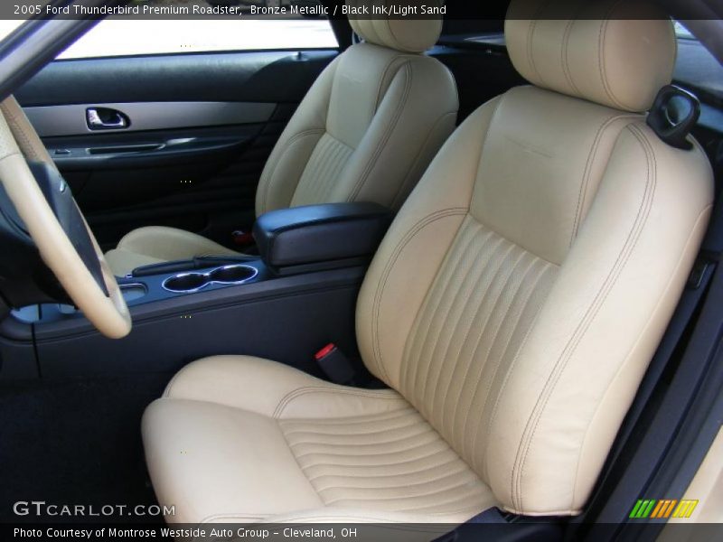  2005 Thunderbird Premium Roadster Black Ink/Light Sand Interior