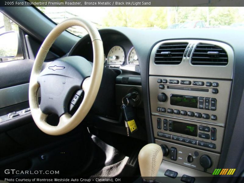 Bronze Metallic / Black Ink/Light Sand 2005 Ford Thunderbird Premium Roadster