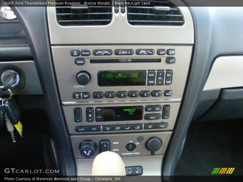 Bronze Metallic / Black Ink/Light Sand 2005 Ford Thunderbird Premium Roadster