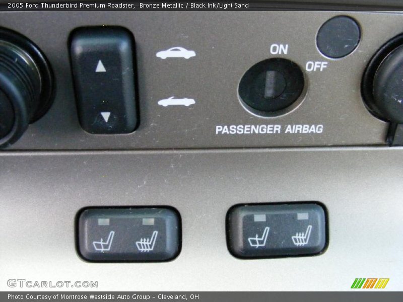 Bronze Metallic / Black Ink/Light Sand 2005 Ford Thunderbird Premium Roadster