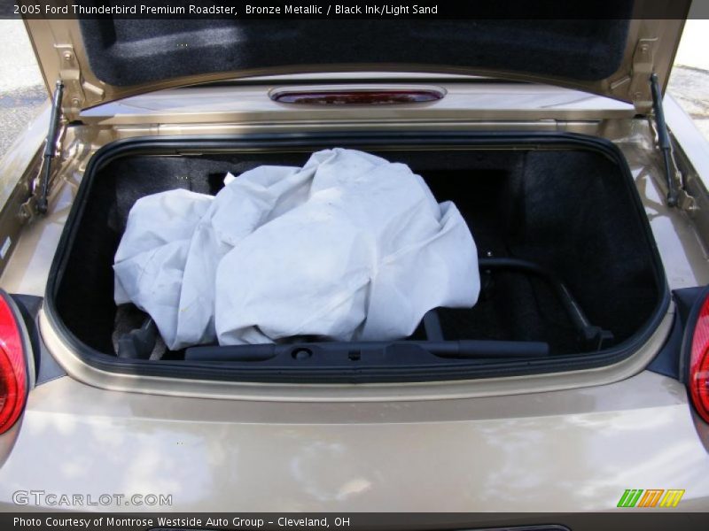 Bronze Metallic / Black Ink/Light Sand 2005 Ford Thunderbird Premium Roadster