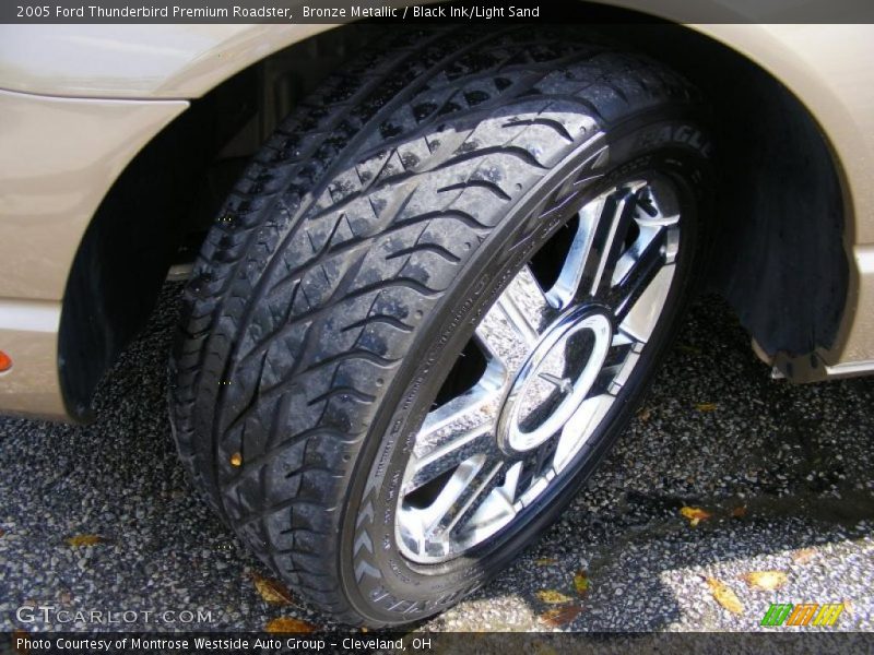 Bronze Metallic / Black Ink/Light Sand 2005 Ford Thunderbird Premium Roadster