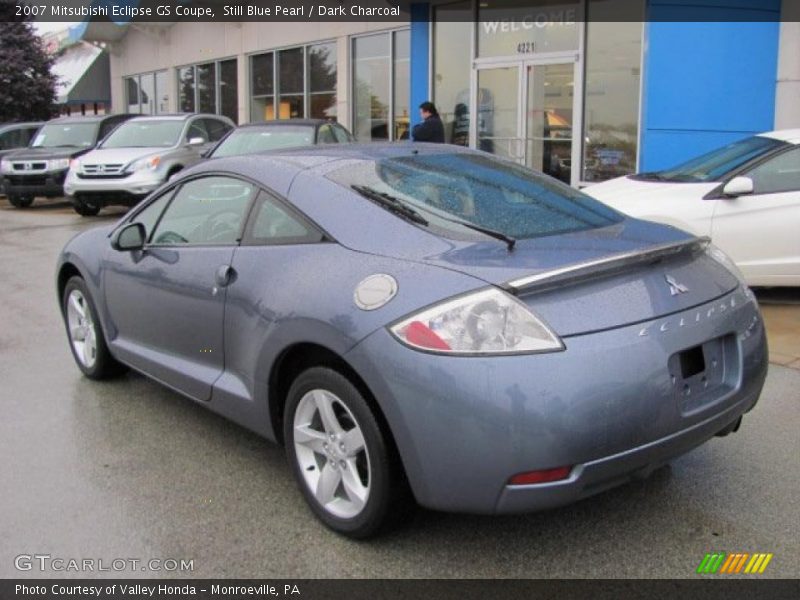Still Blue Pearl / Dark Charcoal 2007 Mitsubishi Eclipse GS Coupe