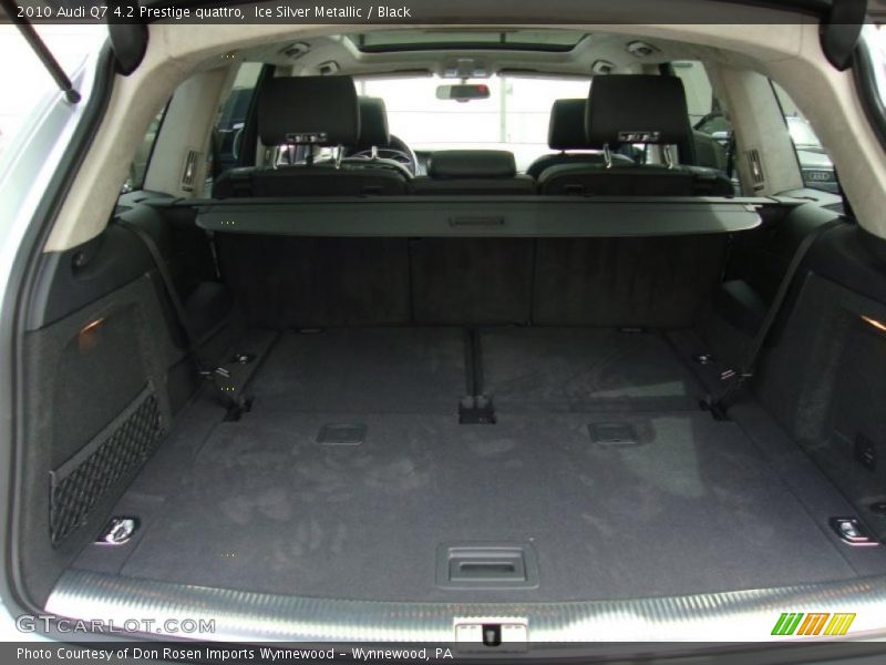 Ice Silver Metallic / Black 2010 Audi Q7 4.2 Prestige quattro