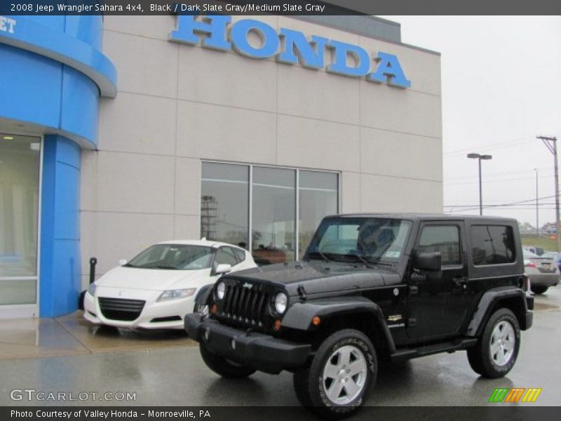 Black / Dark Slate Gray/Medium Slate Gray 2008 Jeep Wrangler Sahara 4x4