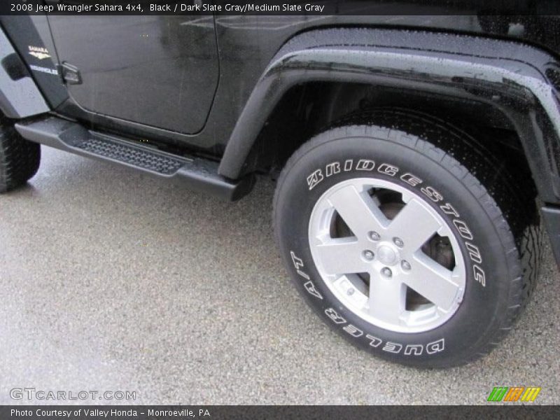 Black / Dark Slate Gray/Medium Slate Gray 2008 Jeep Wrangler Sahara 4x4