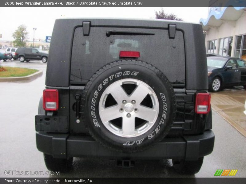 Black / Dark Slate Gray/Medium Slate Gray 2008 Jeep Wrangler Sahara 4x4
