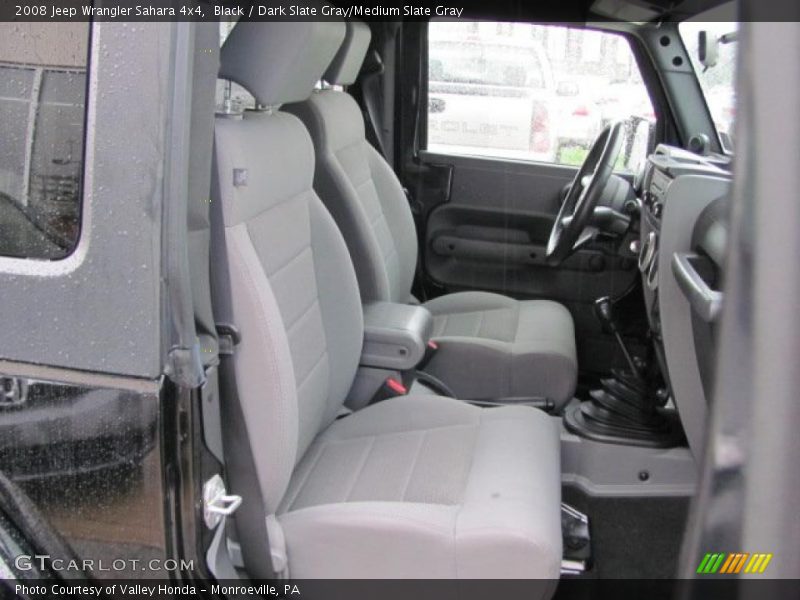 Black / Dark Slate Gray/Medium Slate Gray 2008 Jeep Wrangler Sahara 4x4