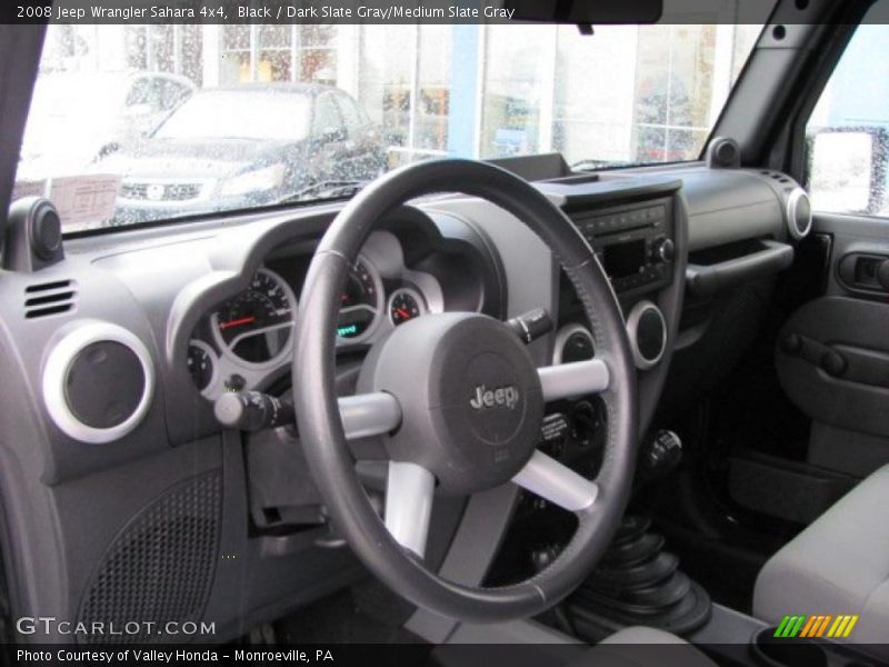 Black / Dark Slate Gray/Medium Slate Gray 2008 Jeep Wrangler Sahara 4x4