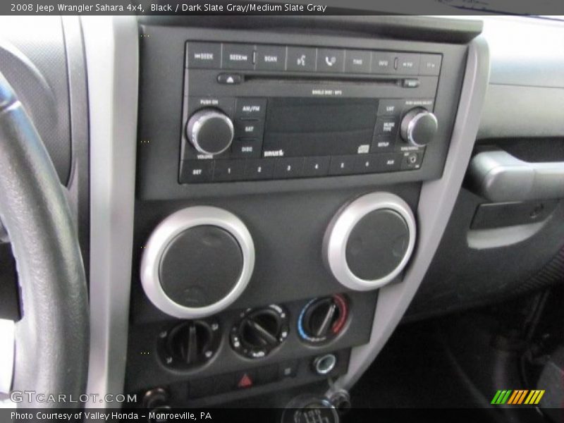 Black / Dark Slate Gray/Medium Slate Gray 2008 Jeep Wrangler Sahara 4x4