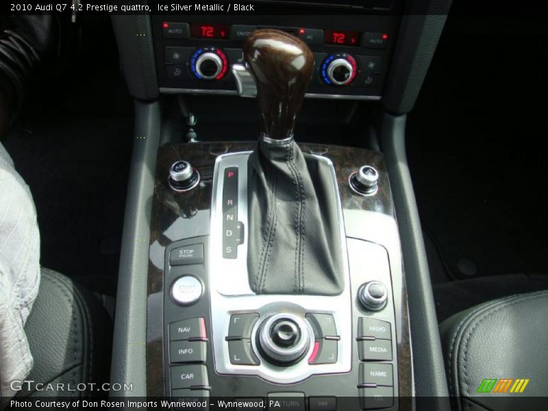 Ice Silver Metallic / Black 2010 Audi Q7 4.2 Prestige quattro