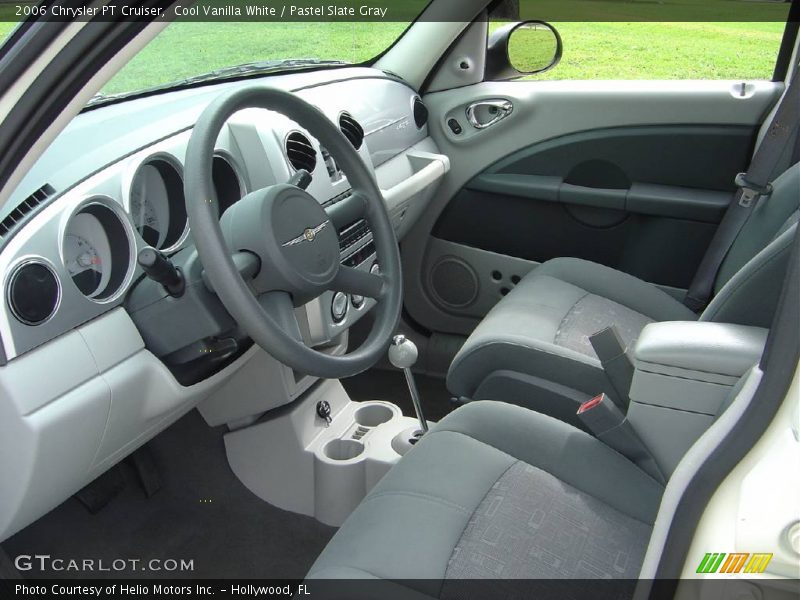 Cool Vanilla White / Pastel Slate Gray 2006 Chrysler PT Cruiser