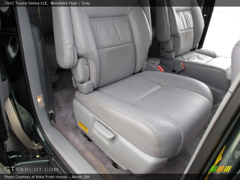 Woodland Pearl / Gray 2002 Toyota Sienna XLE