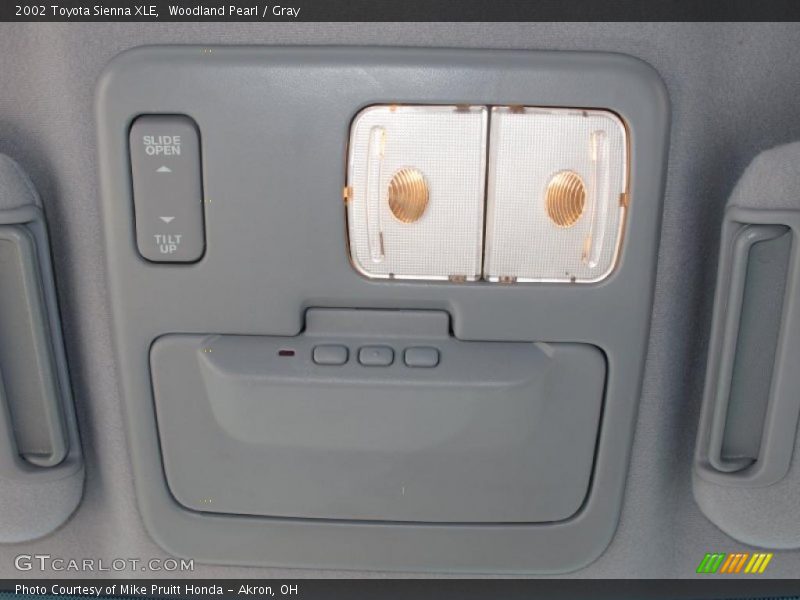 Woodland Pearl / Gray 2002 Toyota Sienna XLE
