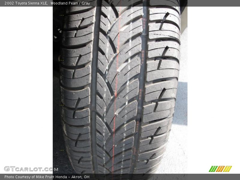 Woodland Pearl / Gray 2002 Toyota Sienna XLE