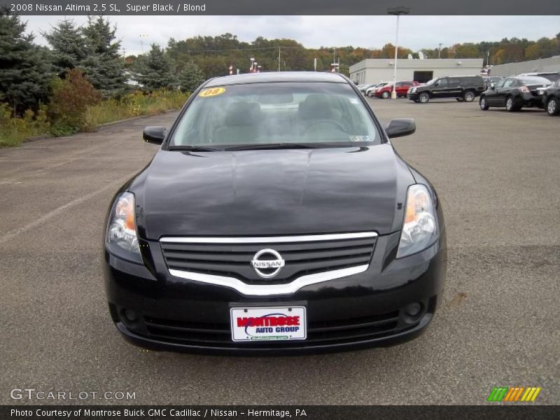 Super Black / Blond 2008 Nissan Altima 2.5 SL