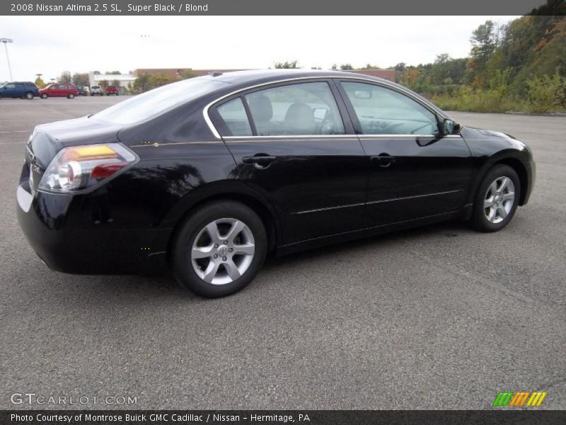 Super Black / Blond 2008 Nissan Altima 2.5 SL